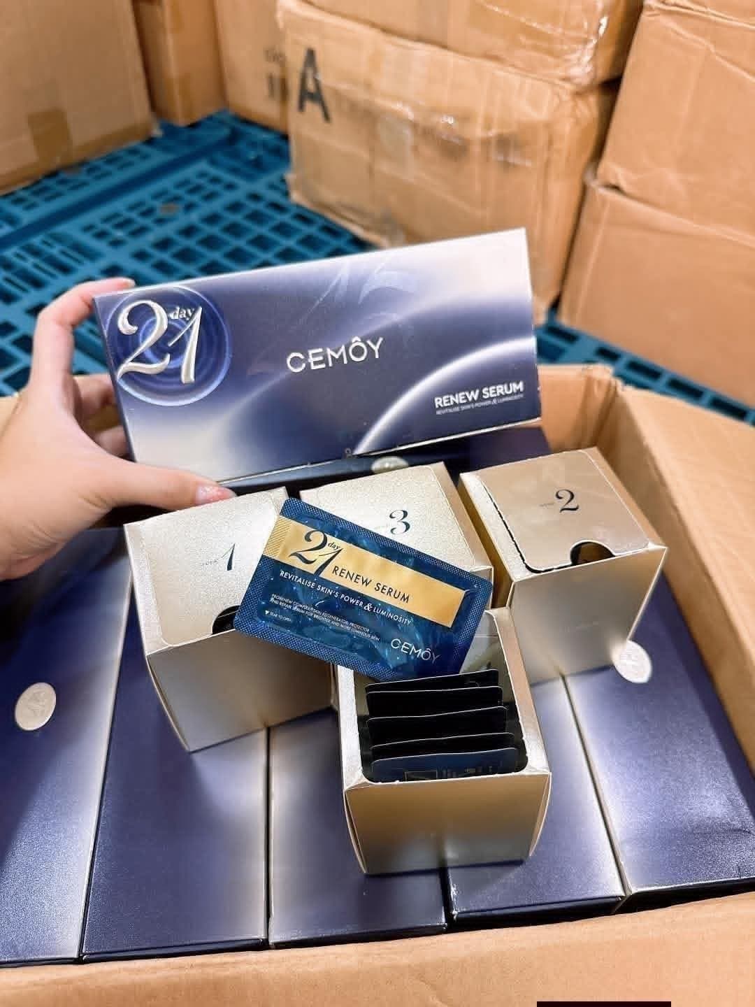 Cemoy 21Day Renew Night Serum 21 packs