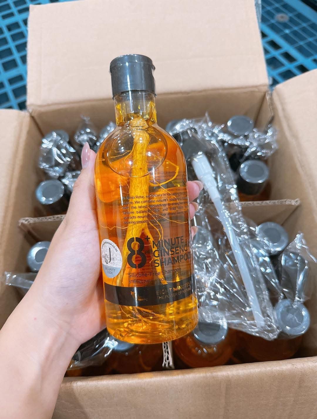 8+Minute Ginseng Shampoo 400ml