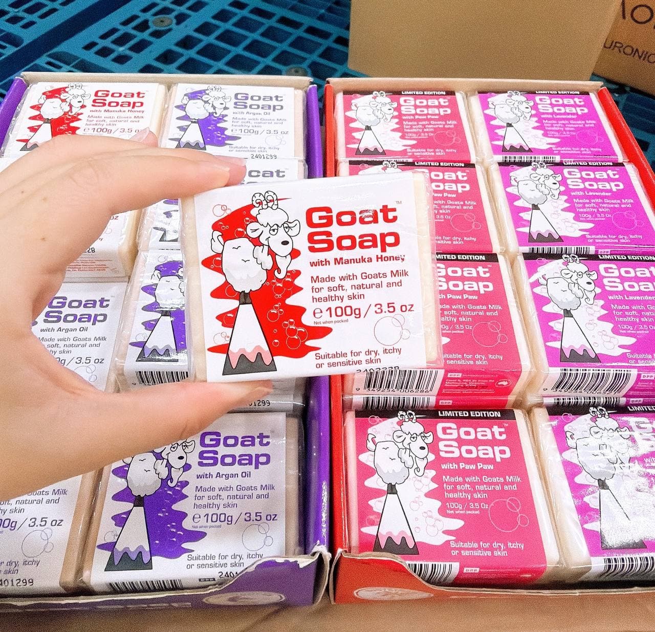 Goat Soap ( Manuka Honey) 100g