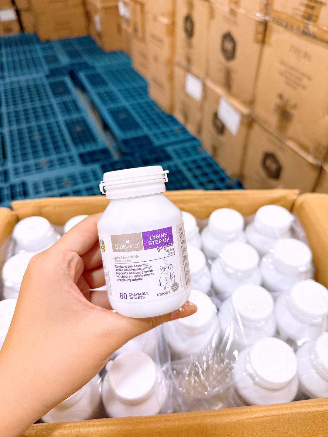 Bioisland Lysine Step Up (for Youth) 60 Chewable Tablet