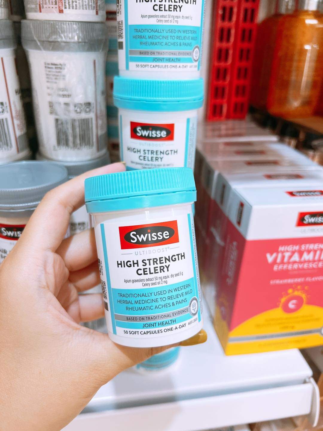 Swisse High Strength Celery 50 Capsules