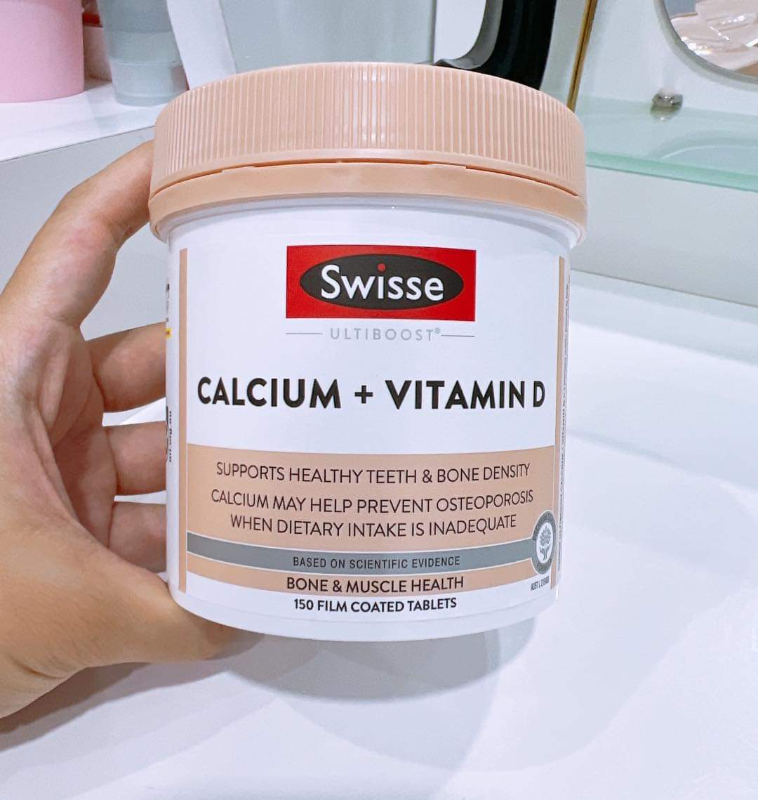 Swisse Calcium+Vitamin D  150Tablets