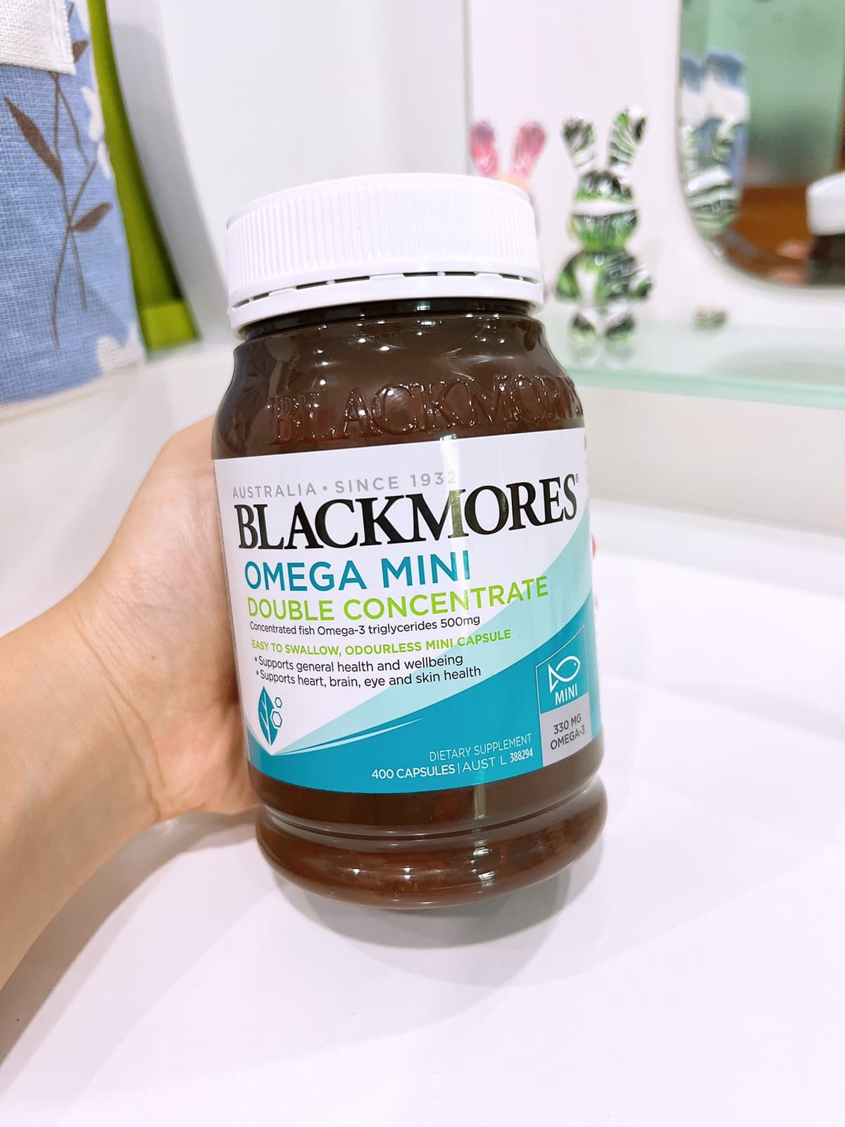 Blackmores Fish Oil Mini Caps 400 Capsules